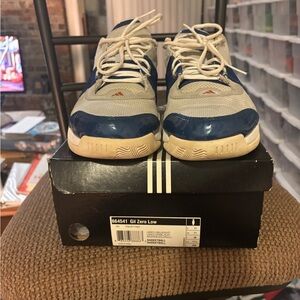 Adidas Gil Zero Low Sneakers - Blue and White
